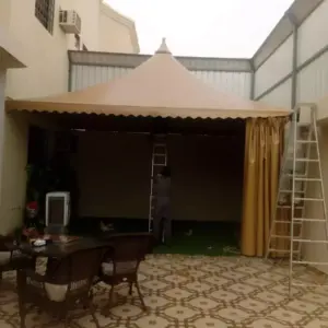 مظلات 28 رواد الصرح الحديدي للمقاولات العامة - 0028