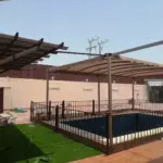 رواد الصرح الحديدي للمقاولات العامة - مظلات مسابح