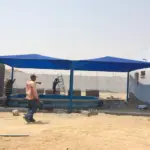 رواد الصرح الحديدي للمقاولات العامة - مظلات مسابح 20